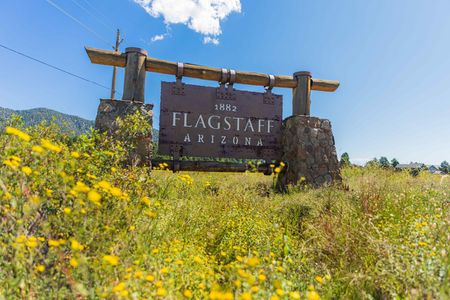 Flagstaff welcome sign