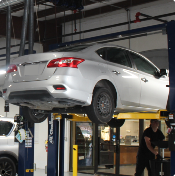 Car Working In Garage | Auto Gallery Mall Of Georgia Service
