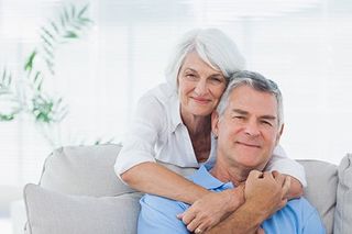 Man and Woman Smiling - Healthcare Services Keyword in West Newton, PA