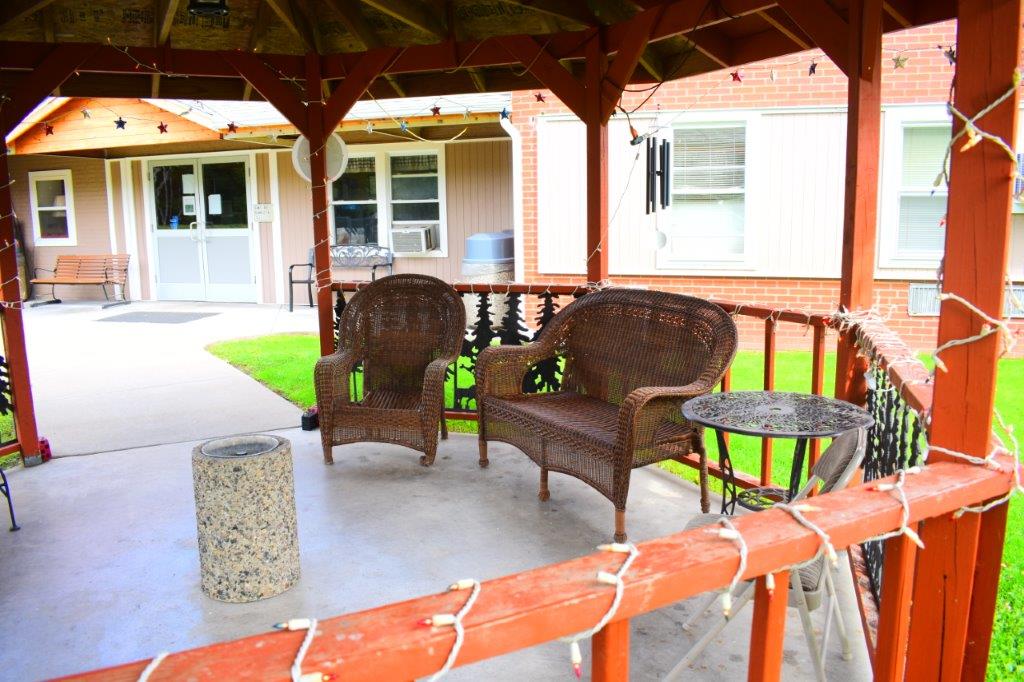 Harding Place gazebo