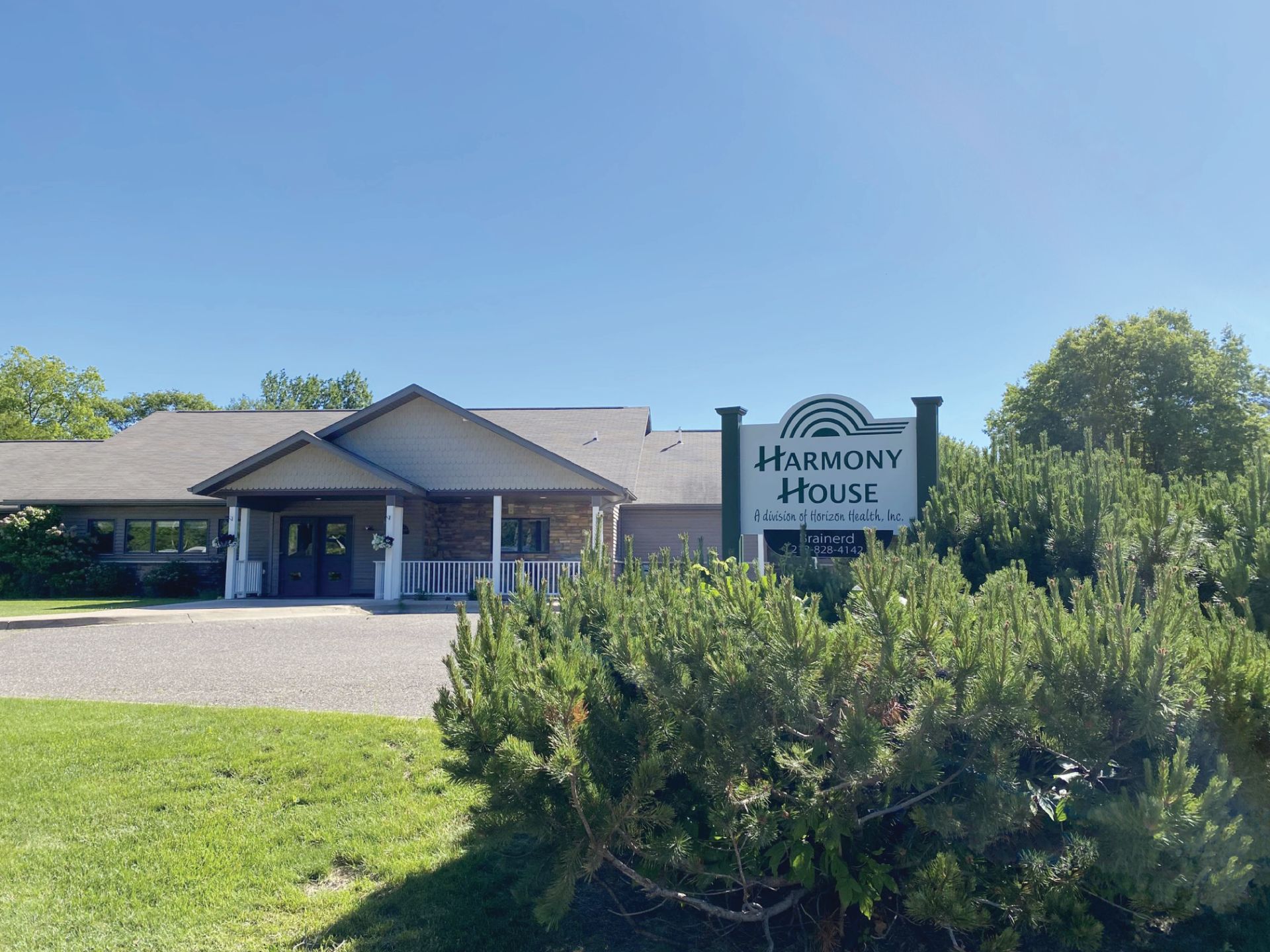 Harmony House Brainerd Outside Building