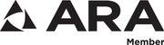 Black ARA Trade Show Member logo, representing affiliation with the American Rental Association