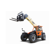 Telehandlers, versatile lifting equipment for material handling, offering extended reach and high lifting capacity on sites