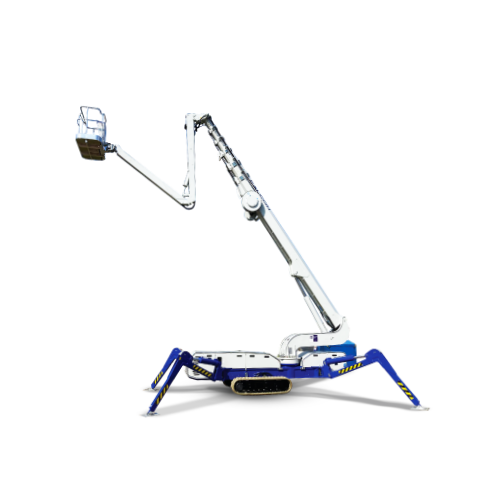 Spider, atrium, and compact crawler lifts, offering high-reach capabilities for tight spaces and various work environments