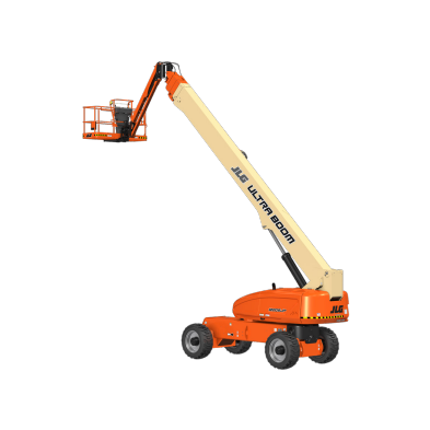 JLG 1200SJP 120 ft. self-propelled boom lift, providing extended reach and versatility for high-access tasks in large spaces