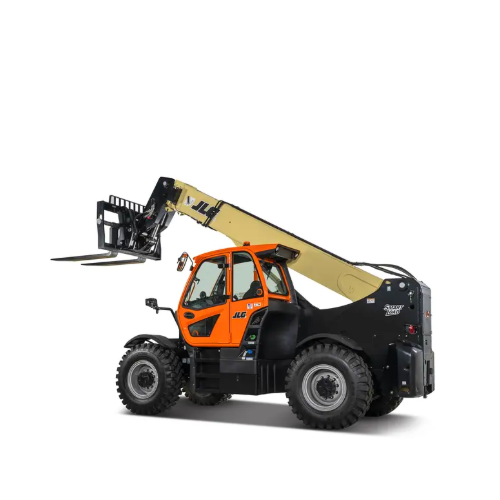 JLG 2733 scissor lift with 32 ft. working height, offering compact size and excellent maneuverability for indoor tasks