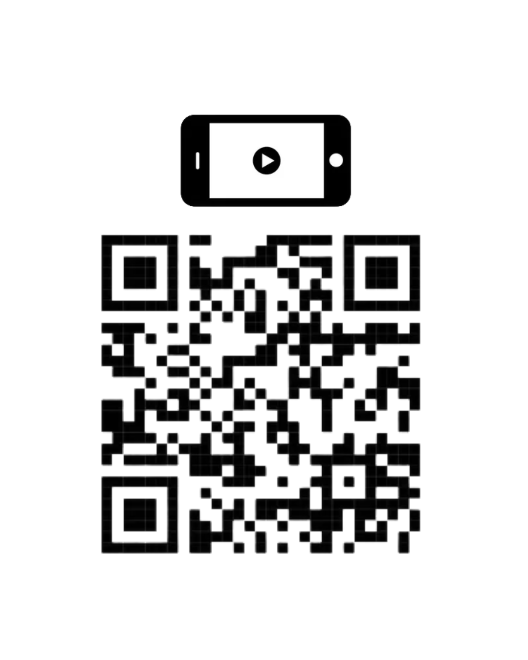 A qr code that says videoguide on it