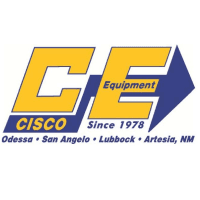 A yellow and blue logo for cisco equipment