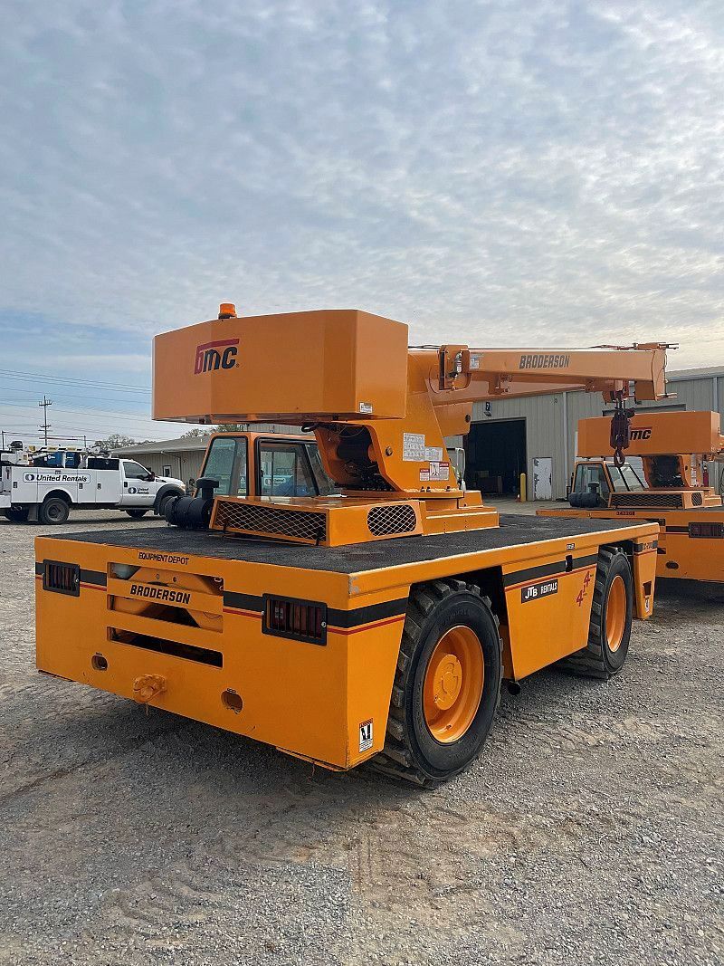 Broderson IC-200 carry deck crane for machinery moving and plant maintenance