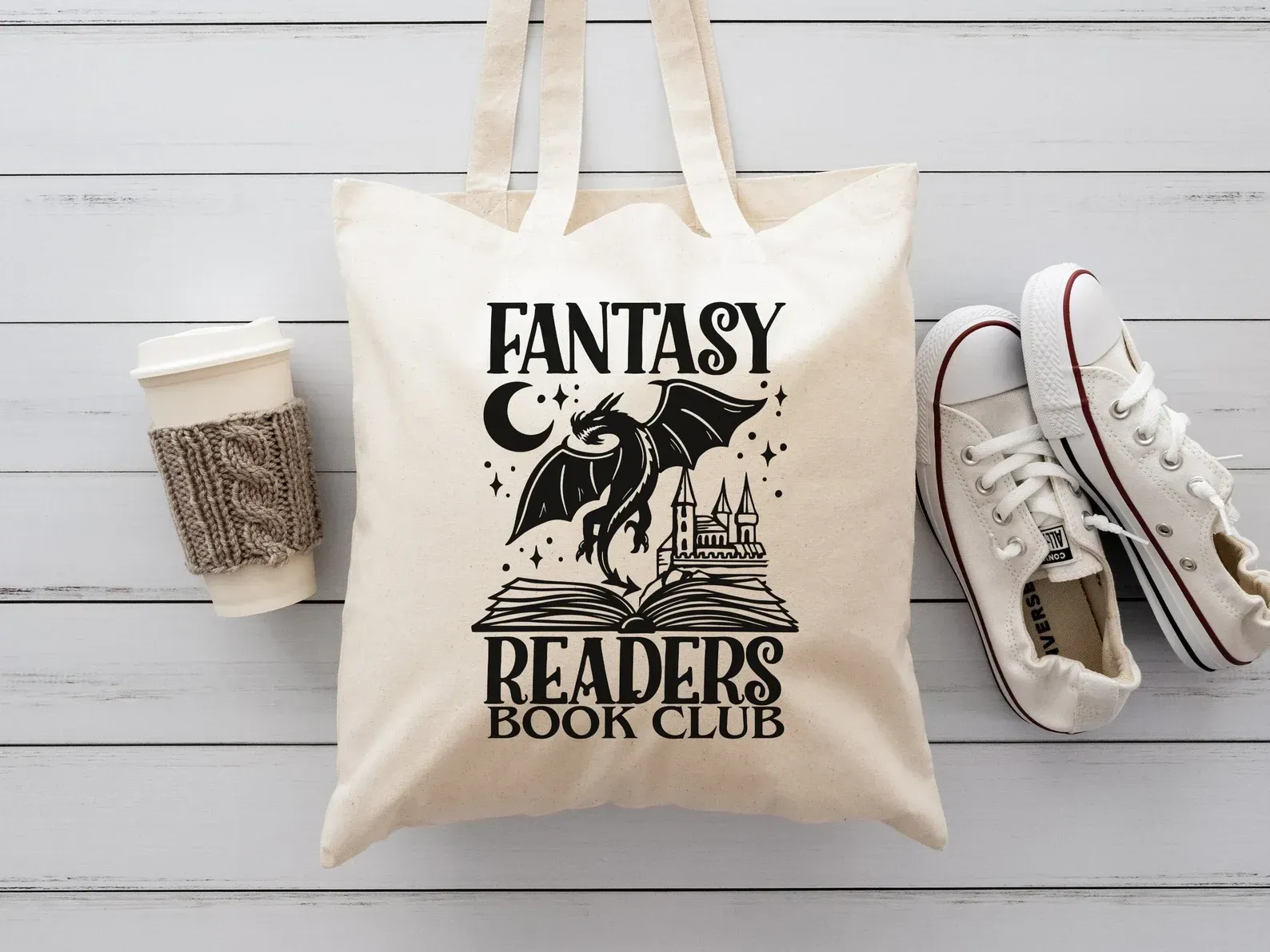 Fantasy Readers Book Club Tote