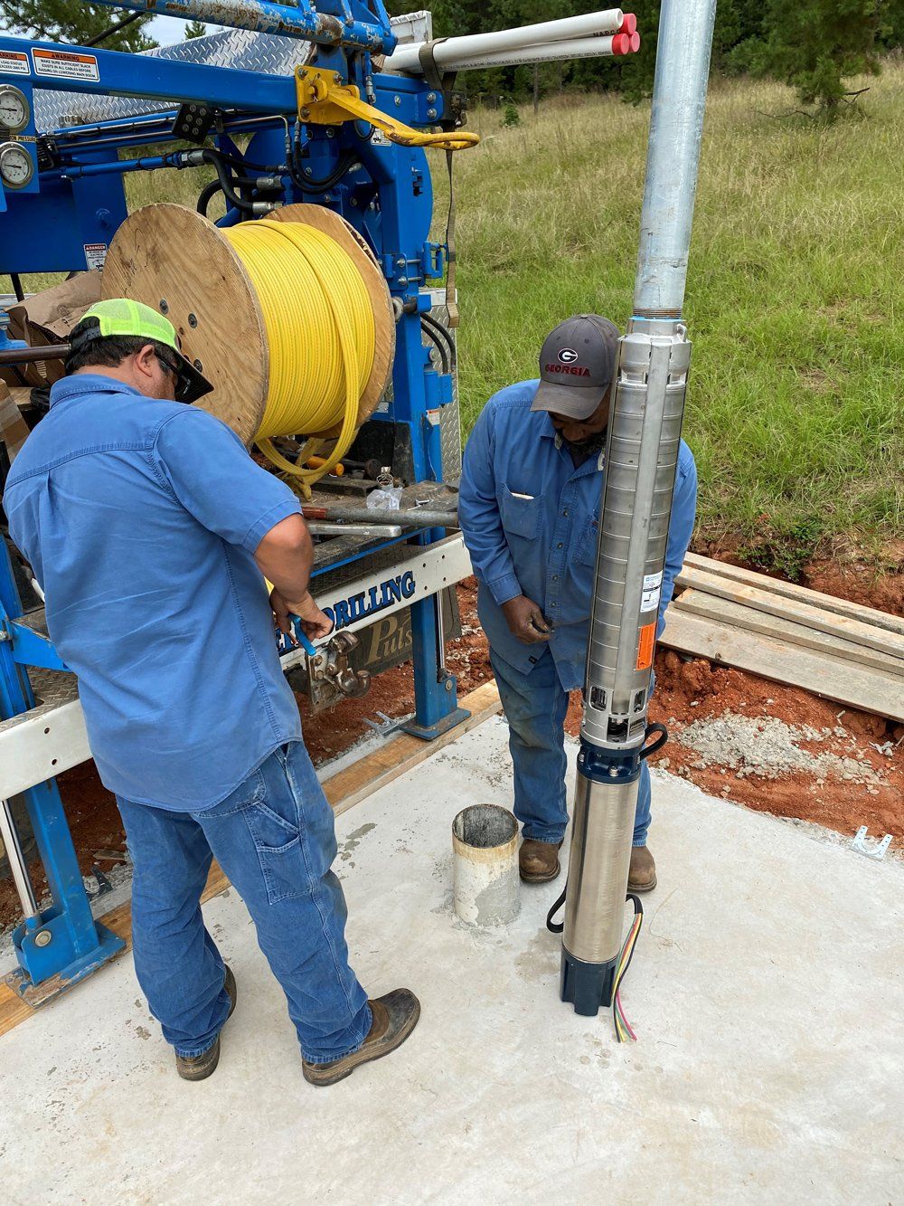 Well Installation — Washington, GA — Gunter Well Drilling LLC