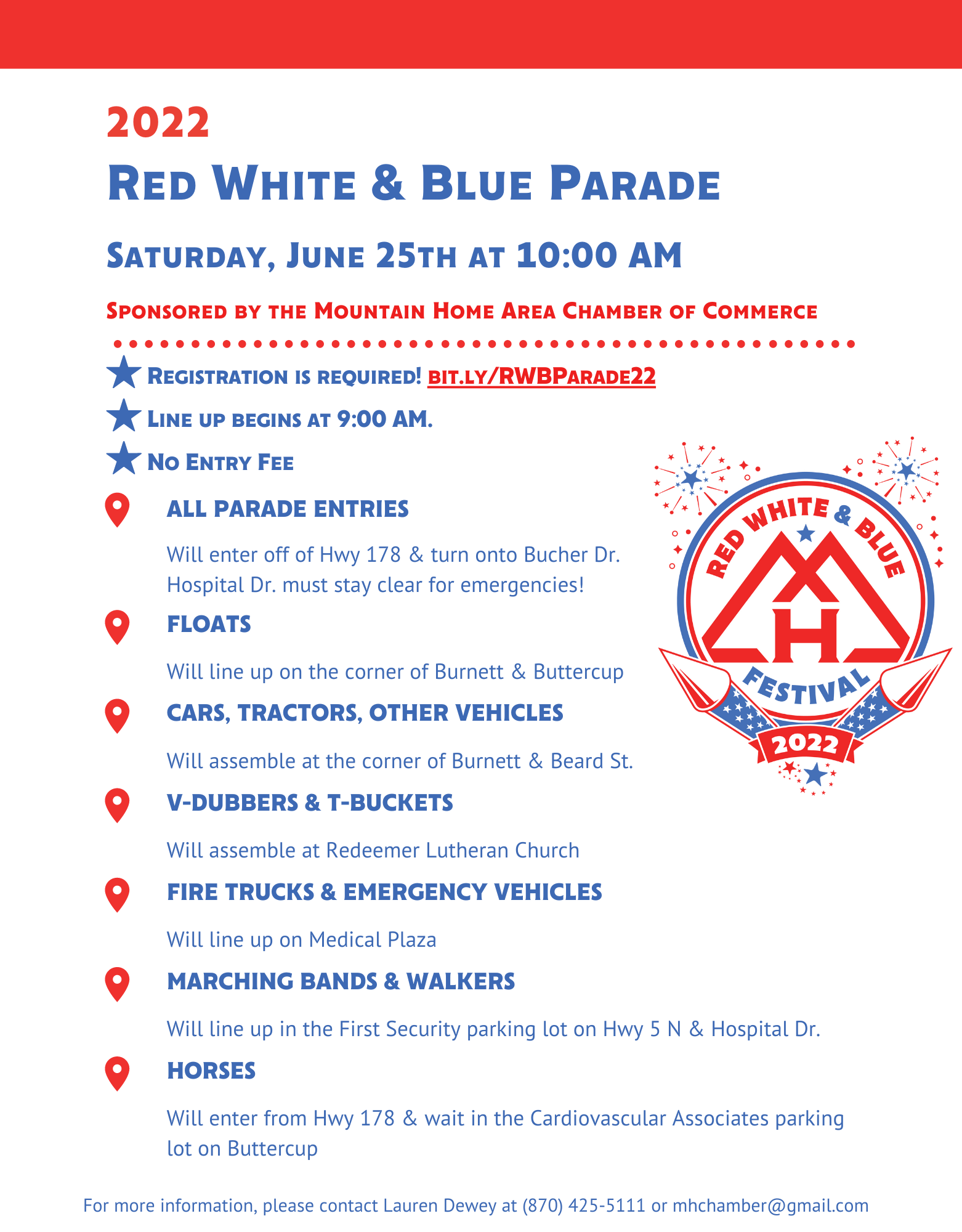 Red White & Blue Festival Mountain Home Arkansas