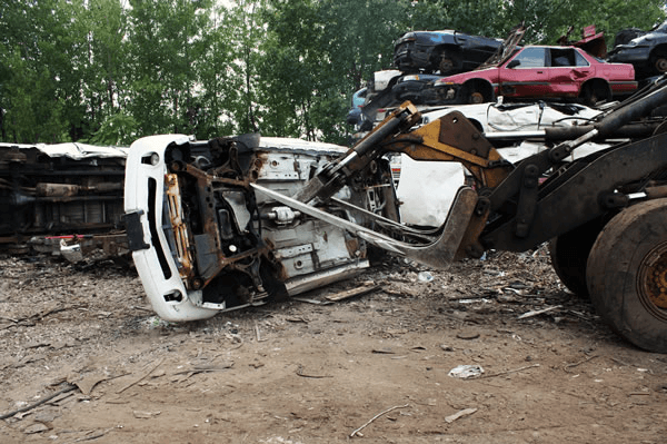 Wrecking The Car — Kearny, NJ — Bibbs Auto Recycling