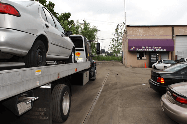 Towing Cars — Kearny, NJ — Bibbs Auto Recycling