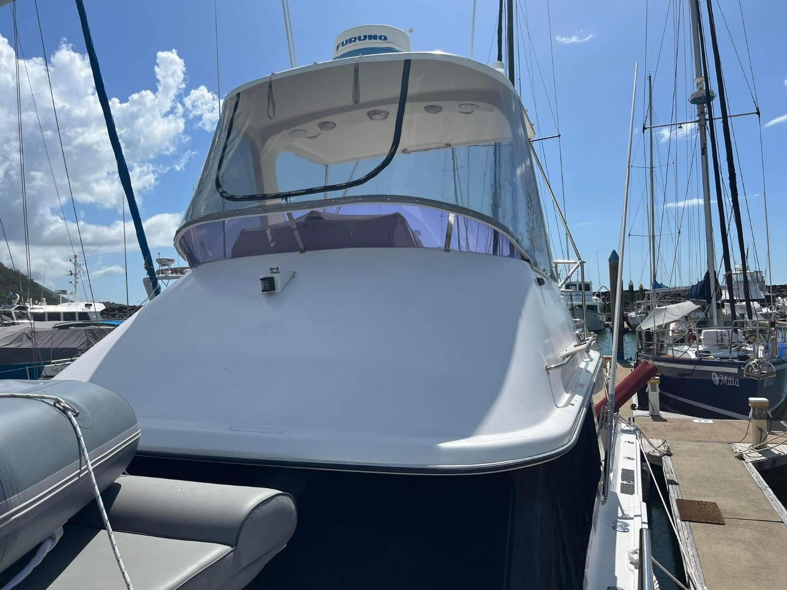 Fresh New Tinted Clears Of A Boat — Cairns Vinyl & Canvas in Bungalow, QLD