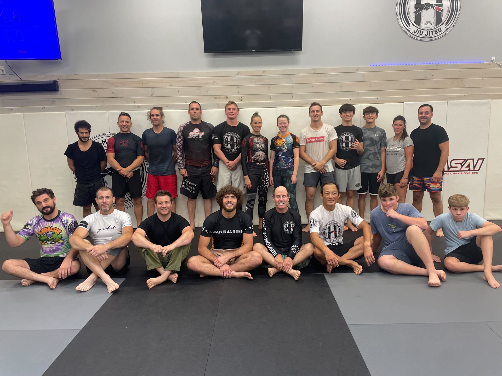 Student balancing work, family, and Brazilian Jiu-Jitsu training at Hamptons Jiu-Jitsu.