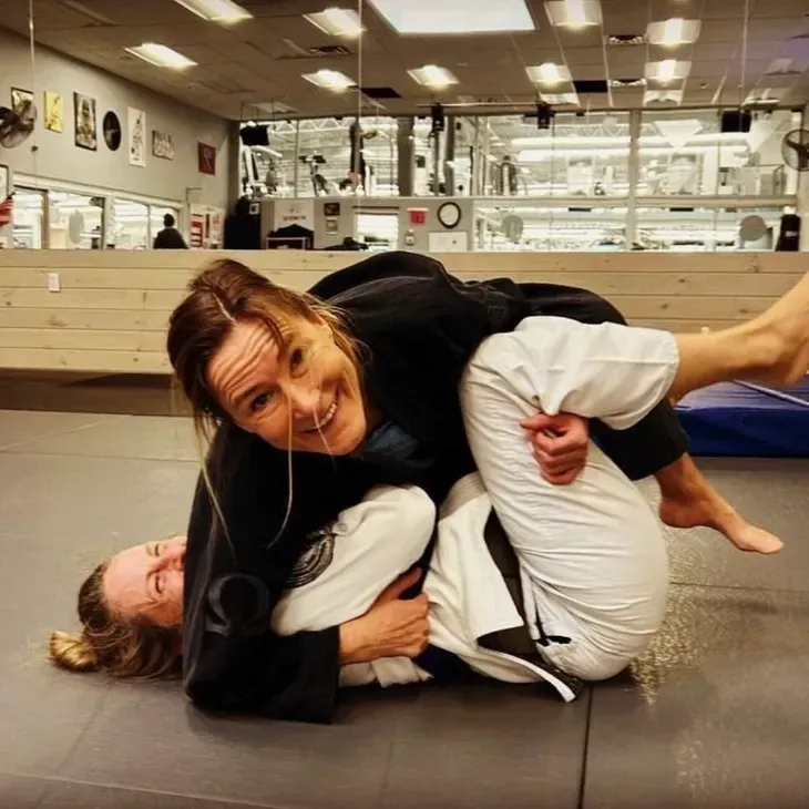 Women training jiu jitsu drills at Hamptons Jiu-Jitsu in Southampton, NY, building confidence and self-defense skills.