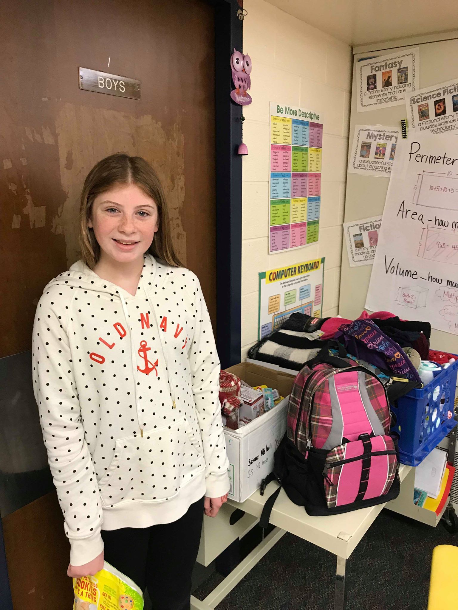 Central Elementary Snuggle Snack Donation Drive