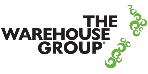 A black and green logo for the warehouse group