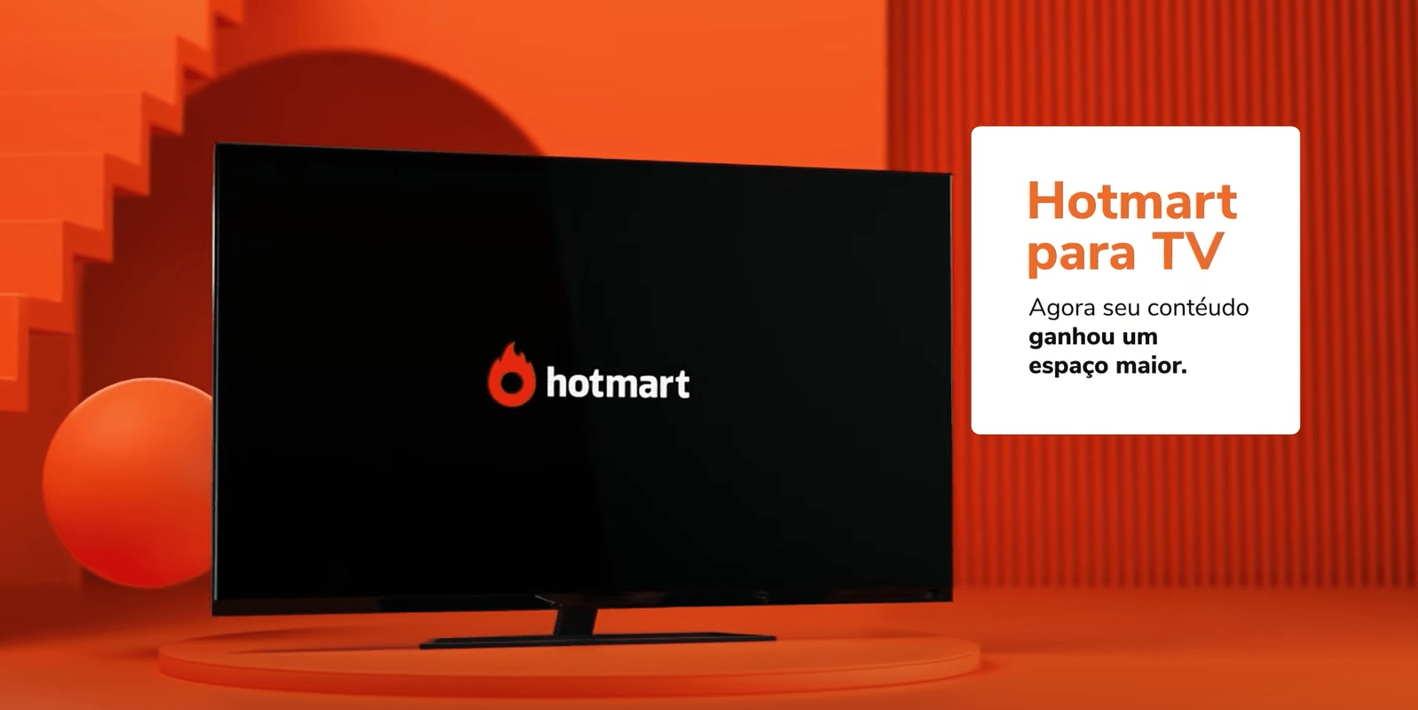 Aplicativo da Hotmart para Smart TVs