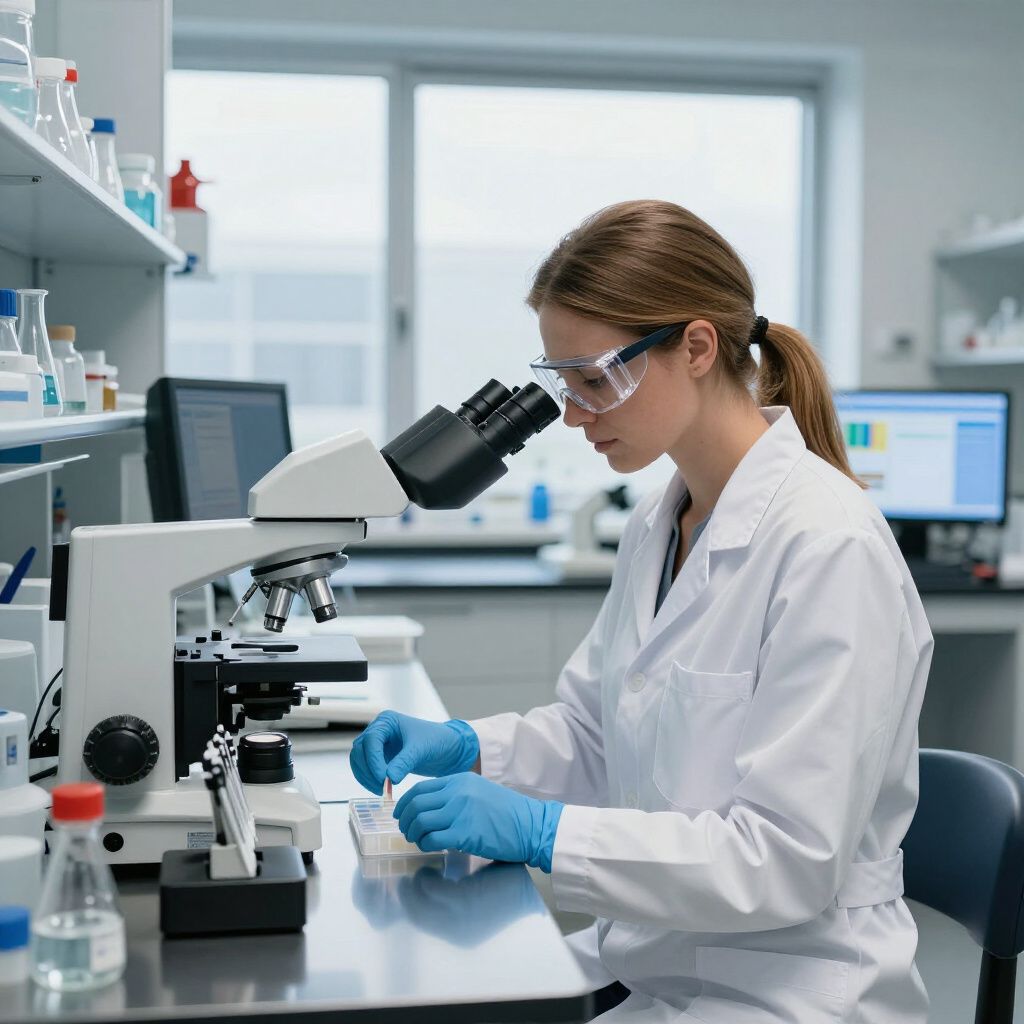 Un dentista spiega la procedura di impianto dentale a un paziente con un modello, in uno studio dentistico.