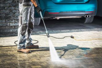 Driveways Cleaning — Environmentally in Creek, QLD