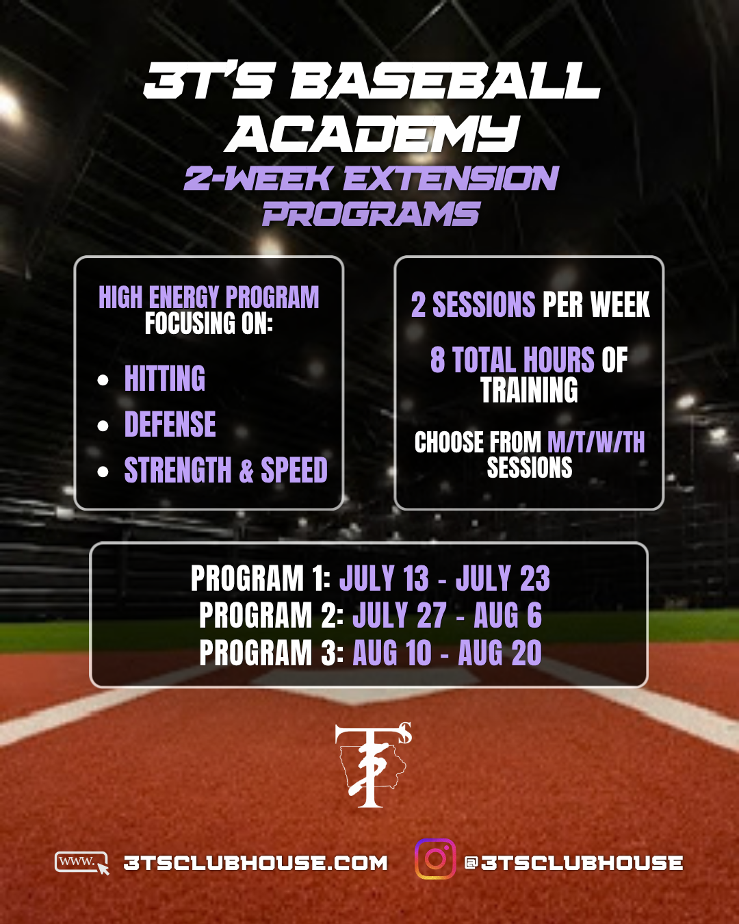 Baseball & Softball Training | 3T's Clubhouse | Elkhart