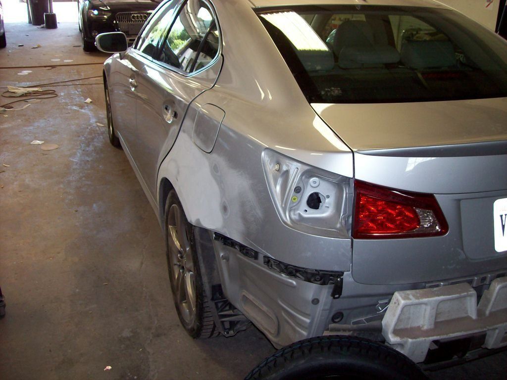 Lexus Gray Before — Oklahoma City, OK — Freeman Collision Center