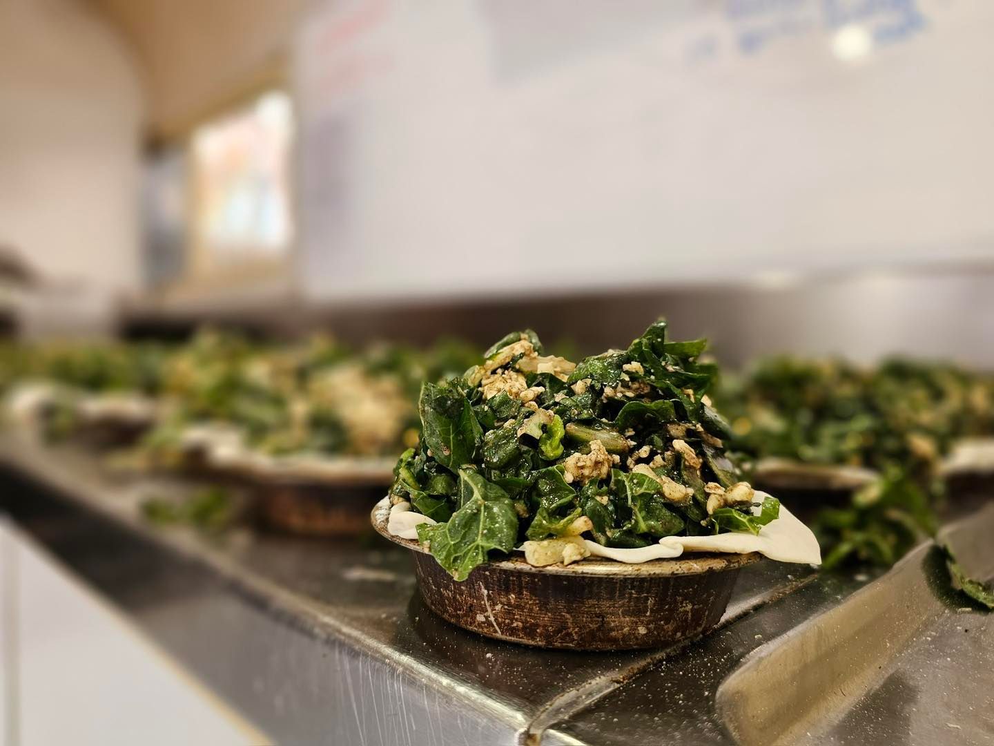 A Close Up of a Plate of Food on a Counter — Lismore Pie Cart in Lismore, NSW