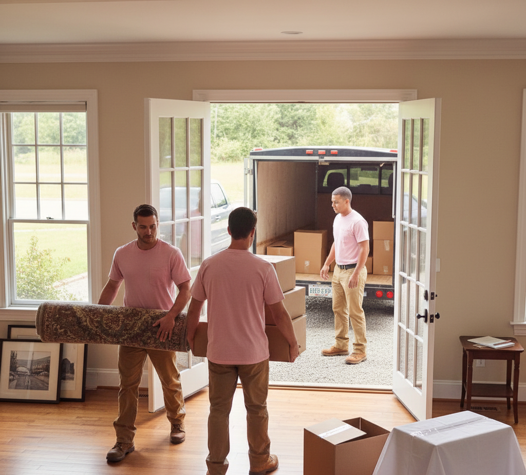 Junk pros empty a house in Bluffton
