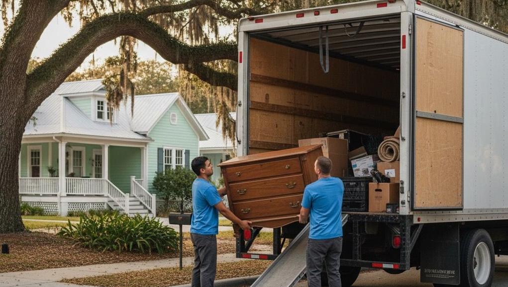 Junk crew cleans out property in Hilton Head South Carolina