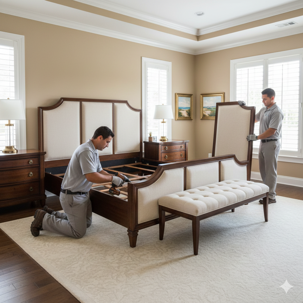 Furniture removal in Sun City Bluffton South Carolina