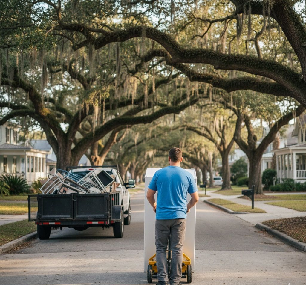 Appliance removal in Bluffton