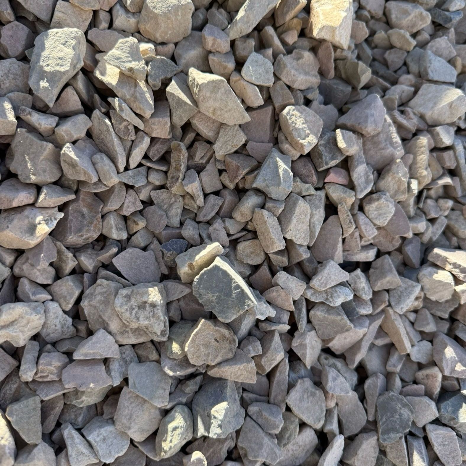 A pile of rocks that looks like a pile of gravel