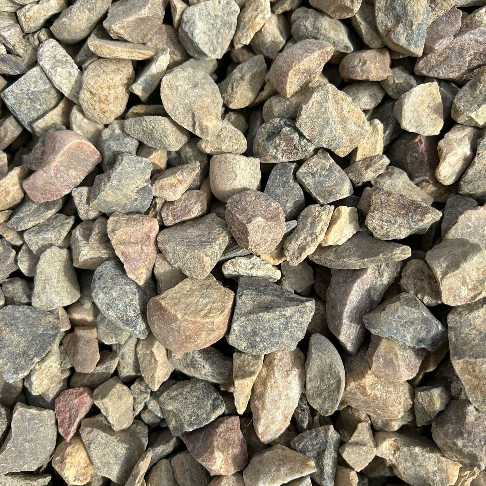 A pile of rocks that looks like a pile of gravel