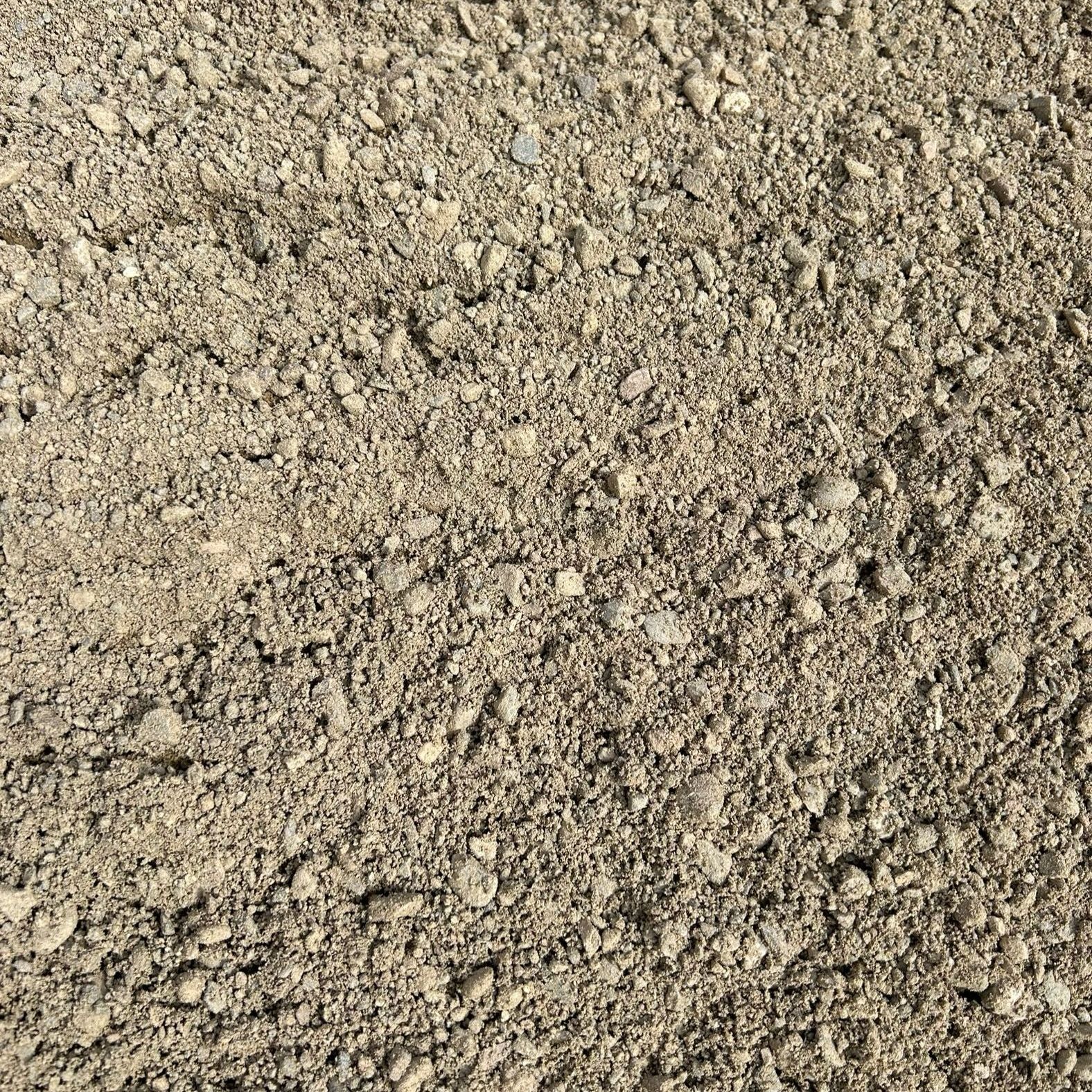 A close up of a pile of gravel.