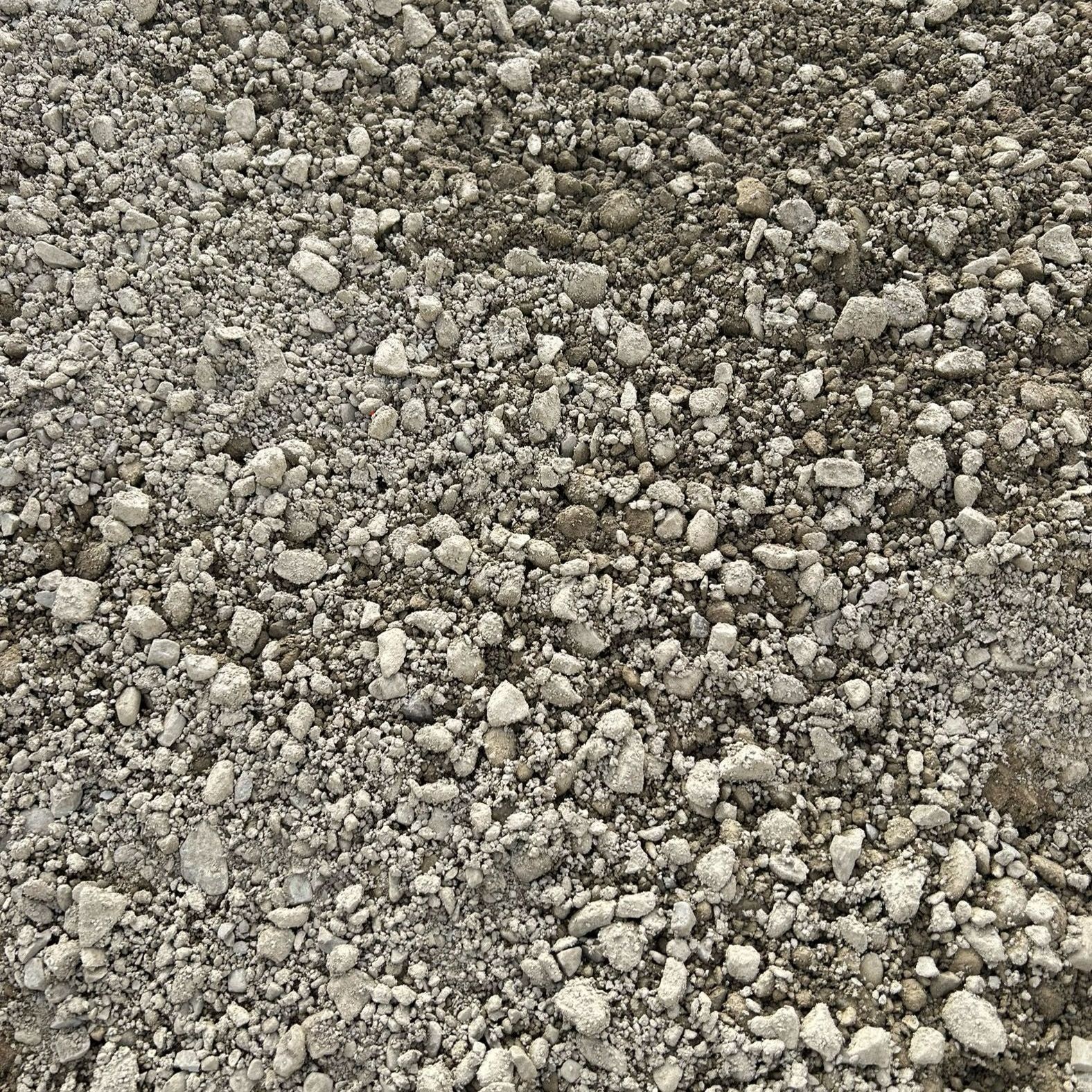 A pile of gravel with a lot of small rocks in it.