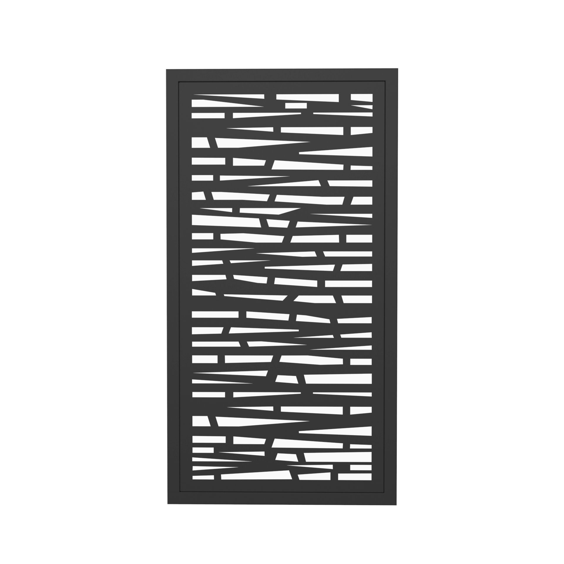 Black privacy panel that is 36