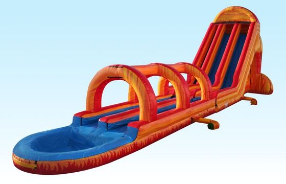 Fire Inflatable Water Slide