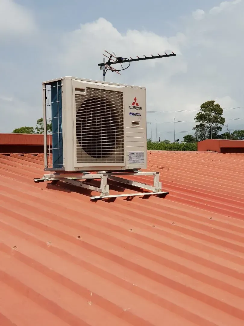 Two Air Con Units — Air Conditioning Services in Fairy Meadow, NSW