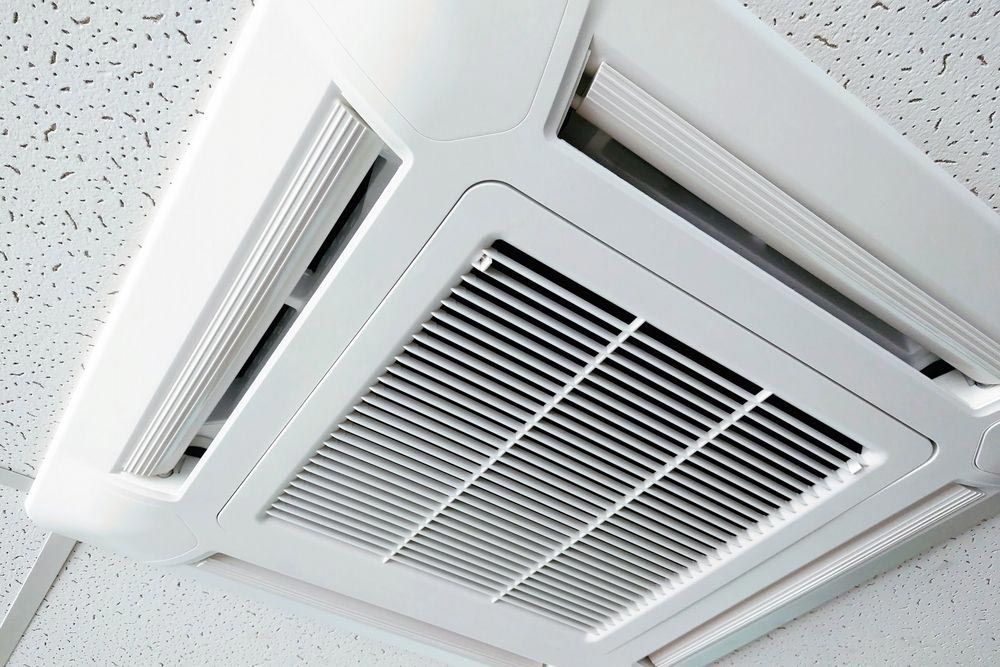 Vent Of A Ducted Air Conditioning