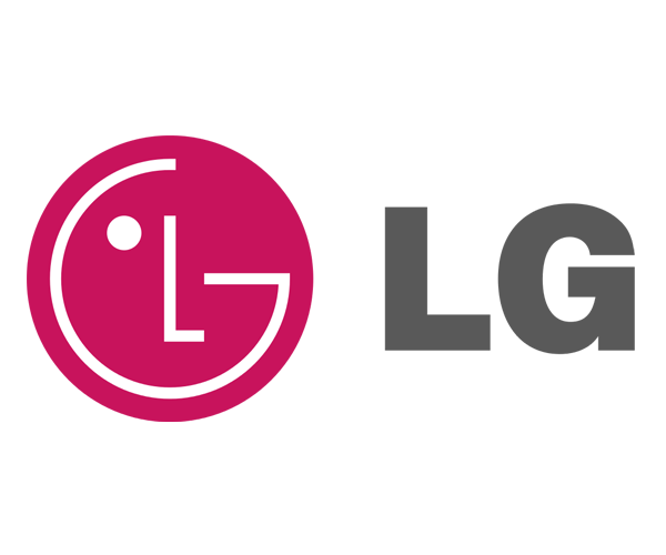 The lg logo is shown on a white background