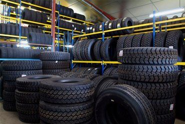 tyres of various sizes