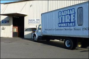 Radial Tire Wholesale truck