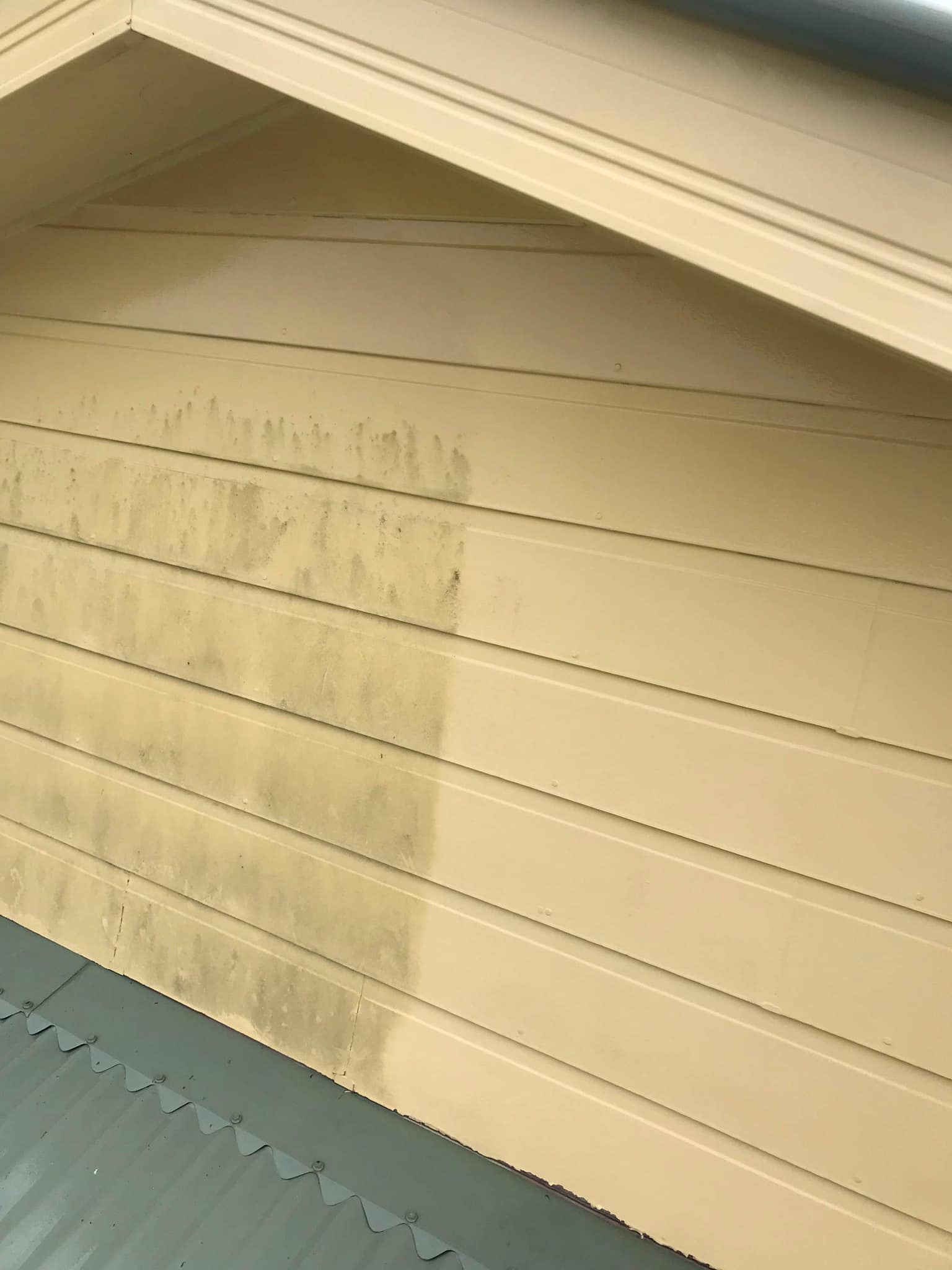 During Pressure Cleaning — Derek's Dirty Deeds In Booral, QLD