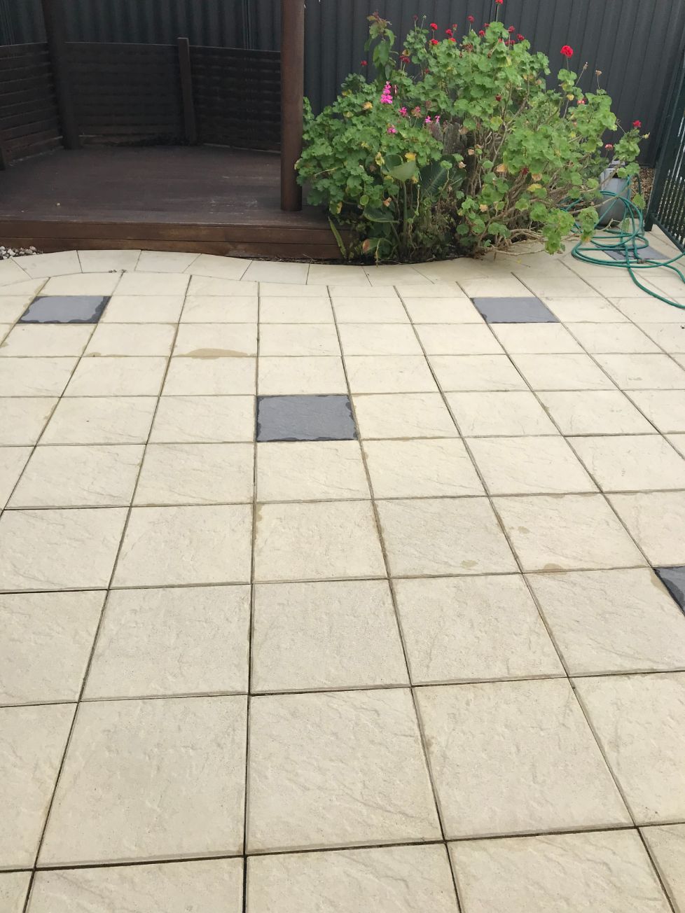 Floor Bricks After Cleaning — Derek's Dirty Deeds In Booral, QLD