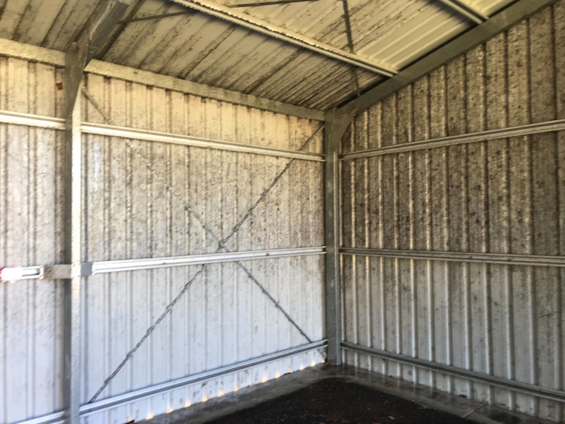 Before Cleaning Garage Walls — Exterior Cleaning in Hervey Bay