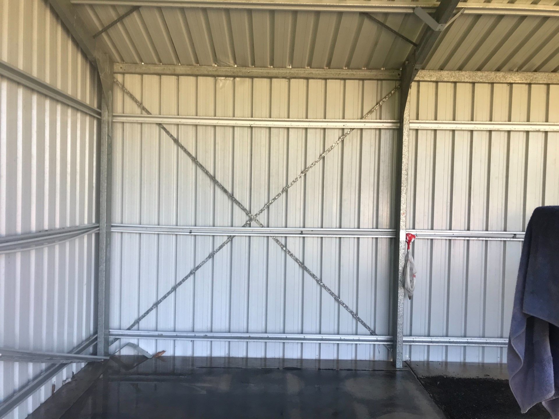 After Cleaning Garage Walls — Exterior Cleaning in Hervey Bay