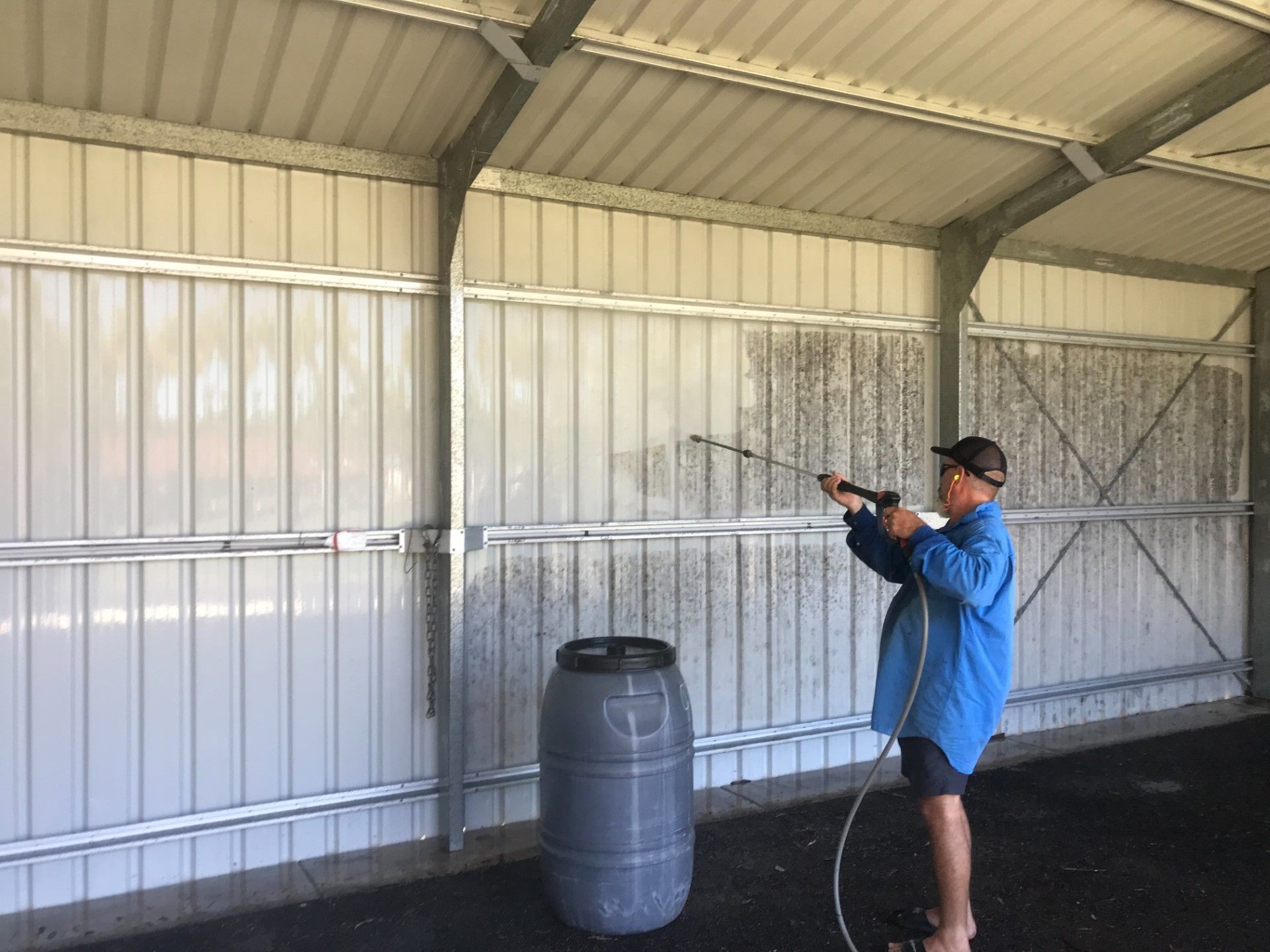 Cleaning a Barn — Derek's Dirty Deeds In Booral, QLD