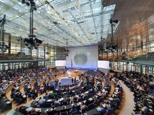 Der Plenarsaal im World Conference Center in Bonn